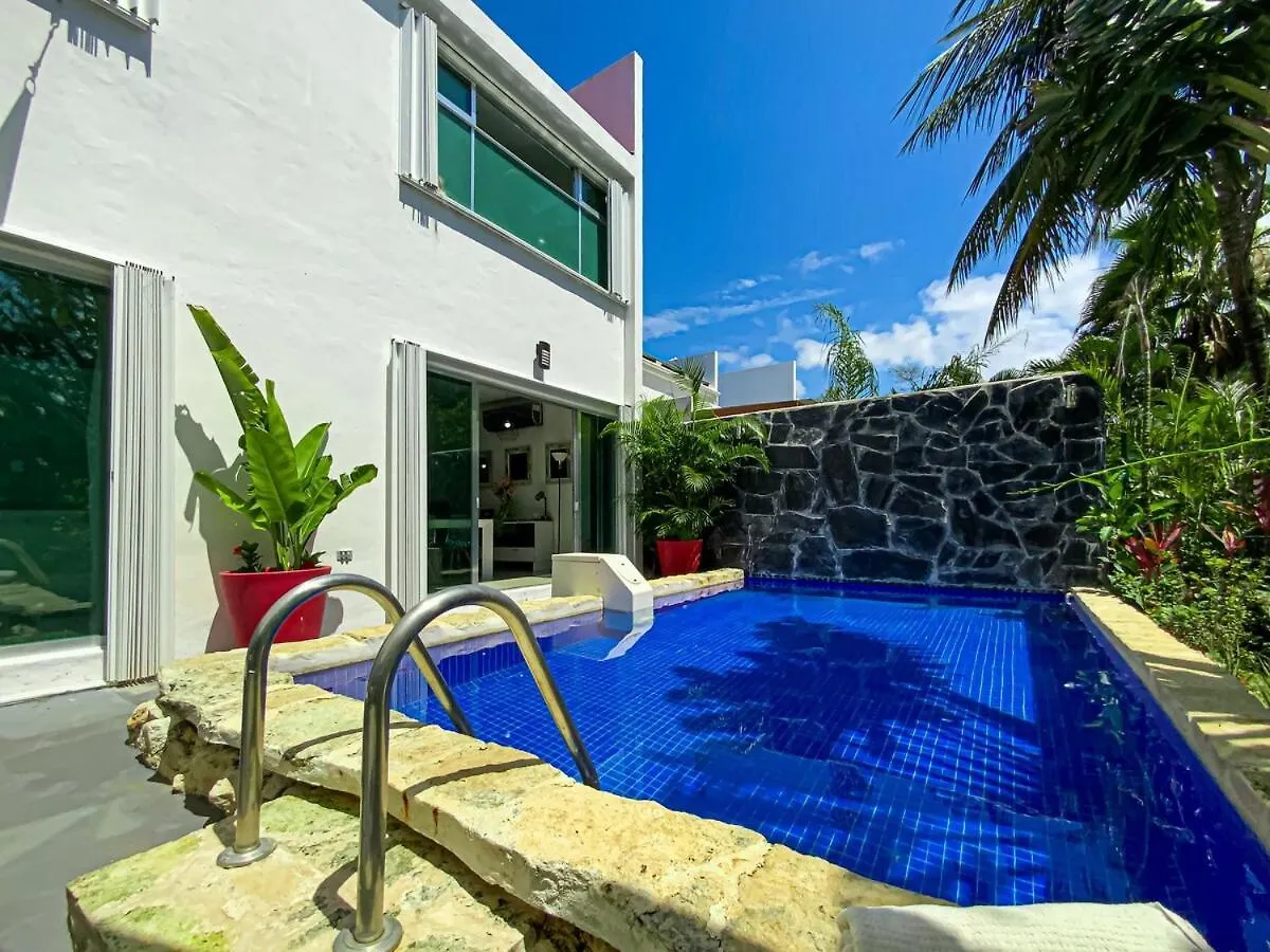 Lux 4Br Playacar Villa With Pool Playa del Carmen Mexikó